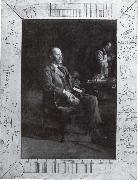 Thomas Eakins Bildnis des Physikers Henry A Rowland oil on canvas